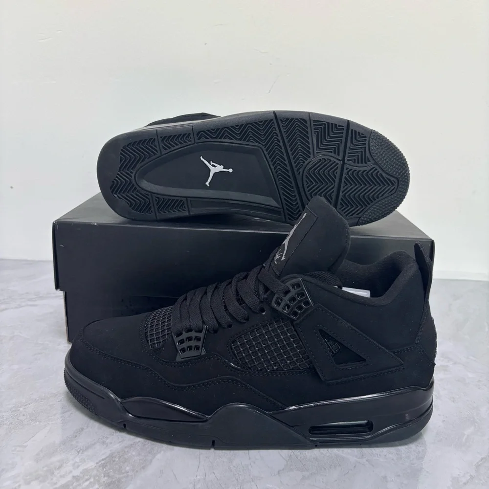 Air Jordan 4 Retro Black Cat (2020) -Men’s Classic Kicks Sneakers